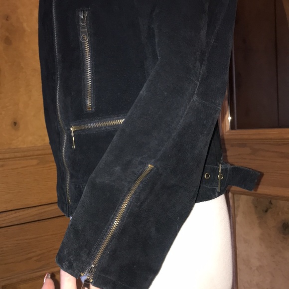 Seduction suede black jacket - Picture 5 of 10